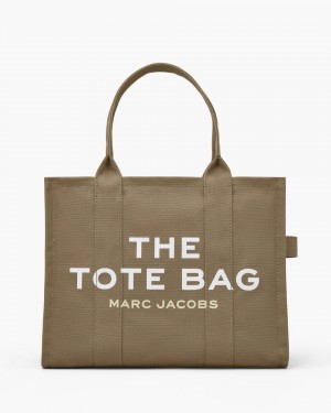 The Tote Bag Marc Jacobs The Canvas Large Tote Bag γυναικεια πρασινο | 148920NIX