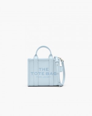 Μίνι Τσάντες Marc Jacobs The Leather Crossbody Tote Bag γυναικεια μπλε | 578129POQ